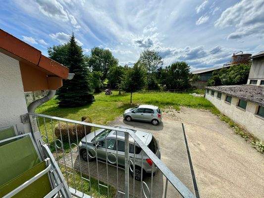 Ausblick Küche - Balkon