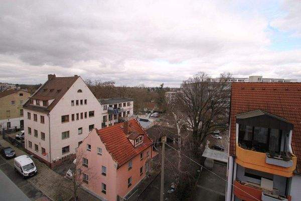 Wohnungsausblick zum Stadtpark Fürth