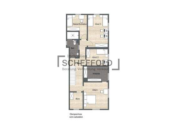 Grundriss Obergeschoss