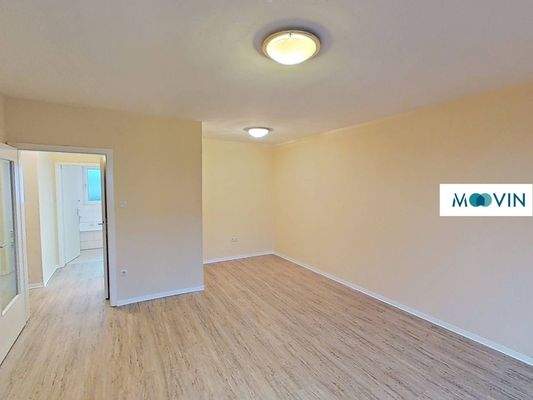 Ansicht III: Wohn- und Esszimmer