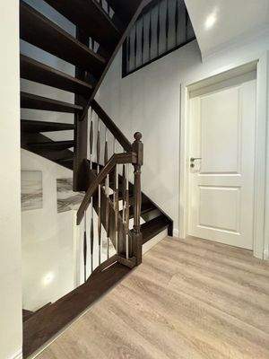 Treppe zum Spitzboden