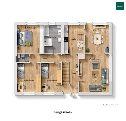 Grundriss Erdgeschoss