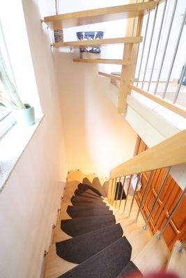 Treppe zur Untergeschoss