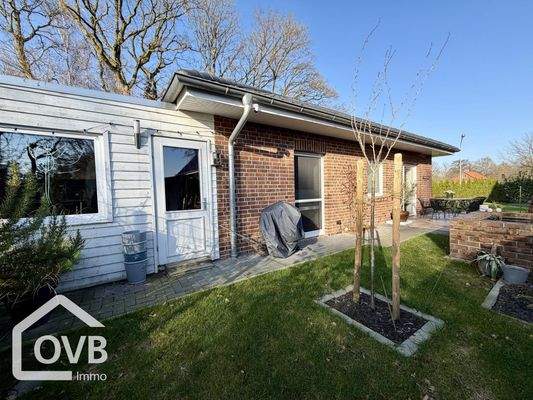 Garten / Eingang Geräteraum / Werkstatt