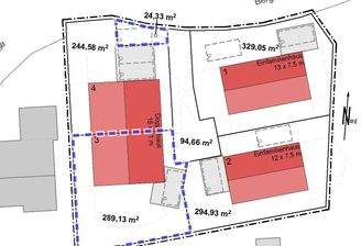 Baugrundstück DHH 3 