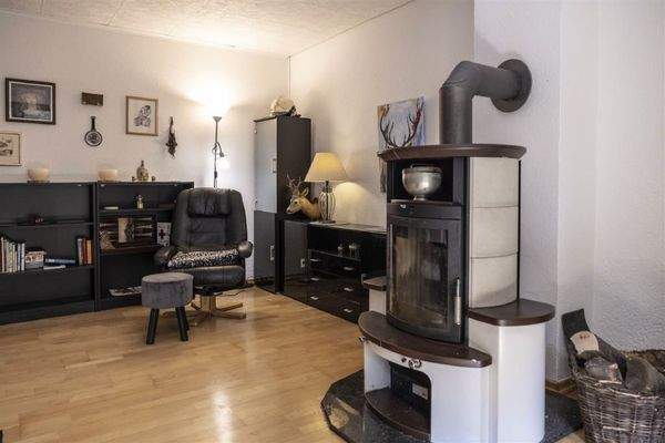 ... mit Kaminofen im WZ