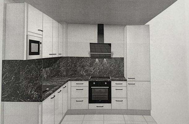 Hochwertige Einbauküche