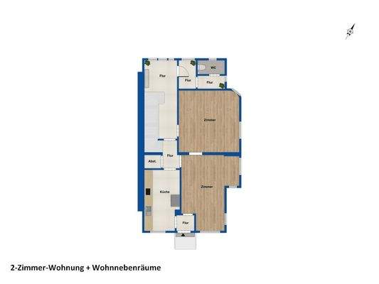 Grundriss 1. Erdgeschoss