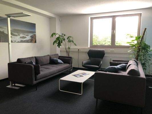 Die Lounge eines Mieters ....