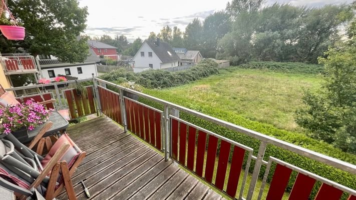 Balkon mit West-Ausrichtung