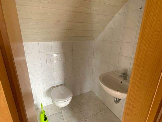 Gäste-WC - zweite Wohnebene
