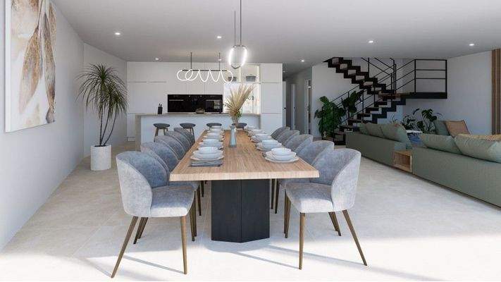 Reihenhaus mit Panoramablick auf die Berge zum Verkauf in Campanet, Mallorca