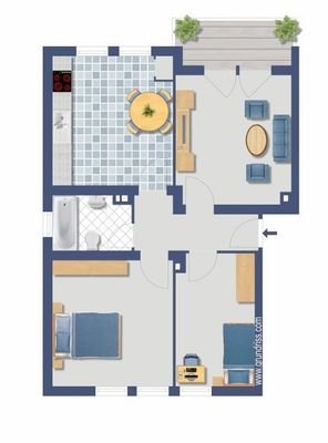 Grundriss (WE 3)