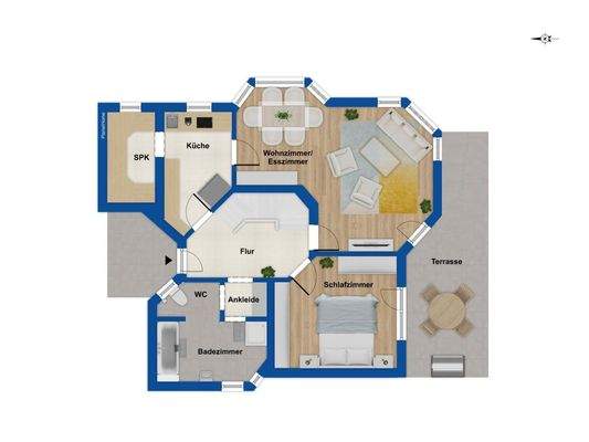 Grundriss Erdgeschoss