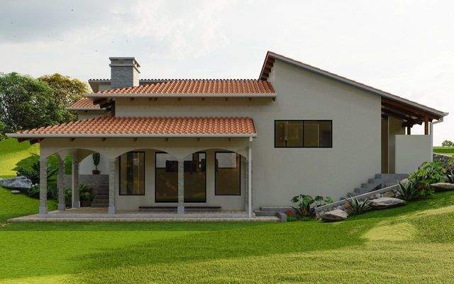 Ansicht Kolonialhaus