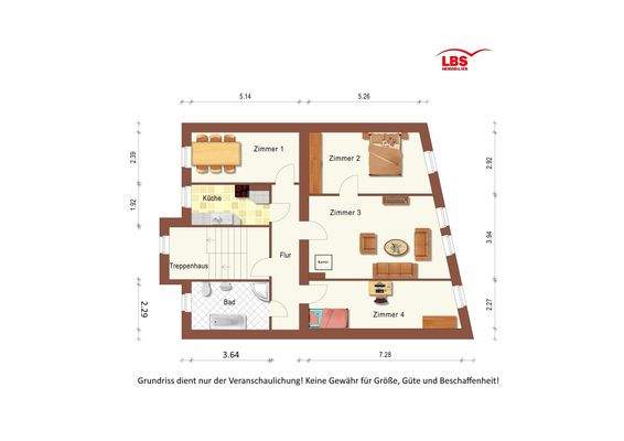 Grundriss Obergeschoss