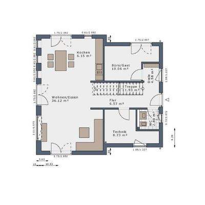 Grundriss Erdgeschoss