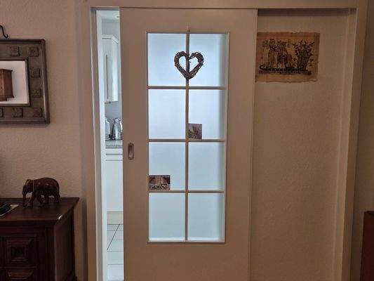 Blick zum Küchebereich