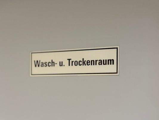 Wasch- und Trockenraum