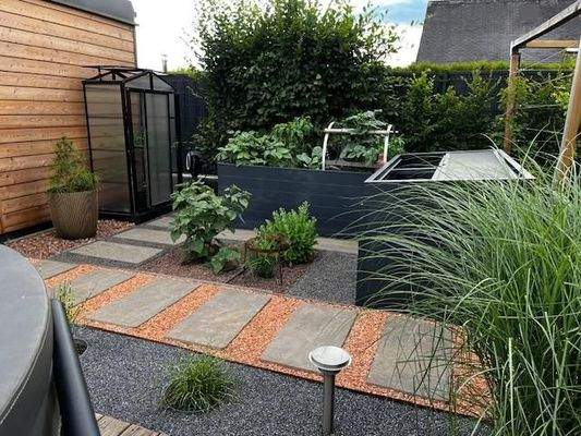 Garten im Sommer - Privataufnahme