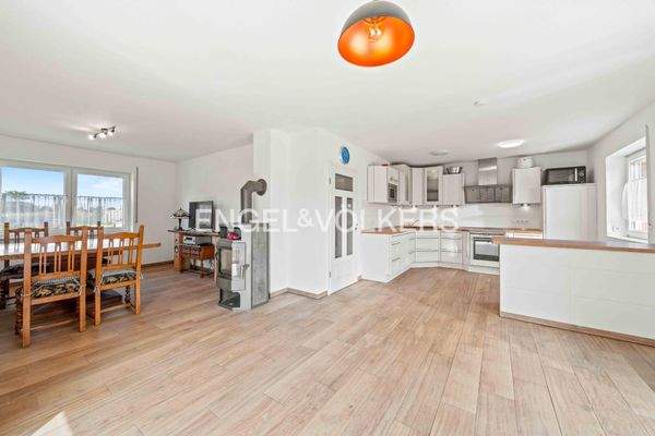 Offener Wohn- & Kochbereich