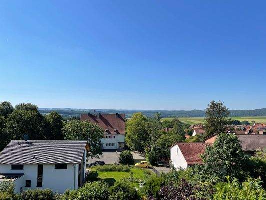 Aussicht vom Balkon