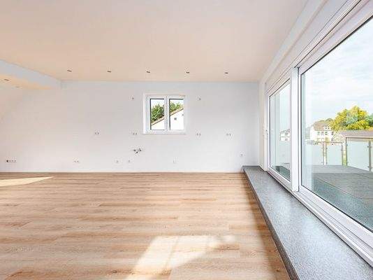 Küchenbereich mit Dachterrasse