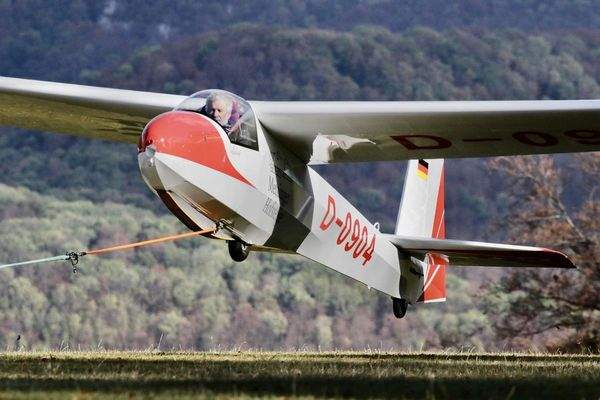 Segelfliegen um die Ecke!