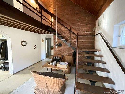 Diele mit Treppenaufgang