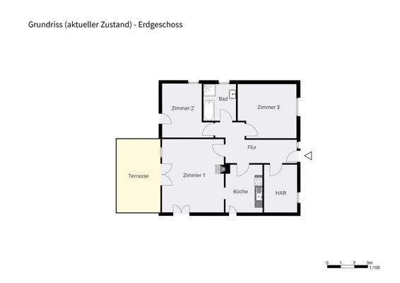 Grundriss - aktueller Zustand