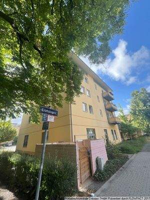 Seitenansicht - Schöne und moderne 2-Raum Wohnung mit Badewanne in Johannstadt !!!