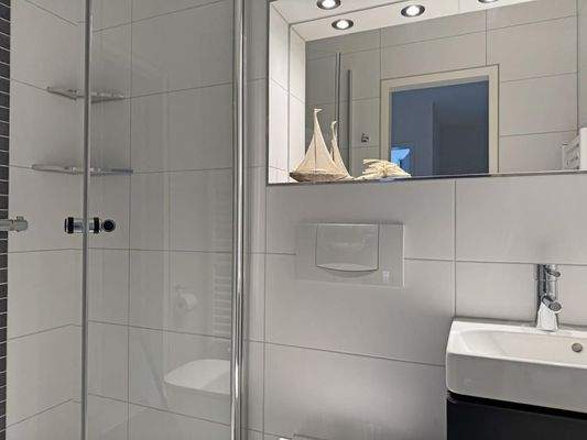 Duschbad im Dachgeschoss