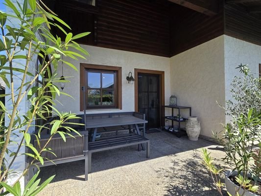 Überdachte Terrasse