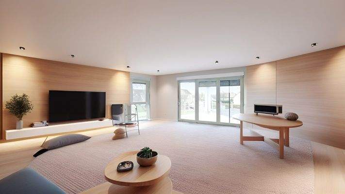 Wohnen 1.Obergeschoss (Einrichtungsbeispiel)