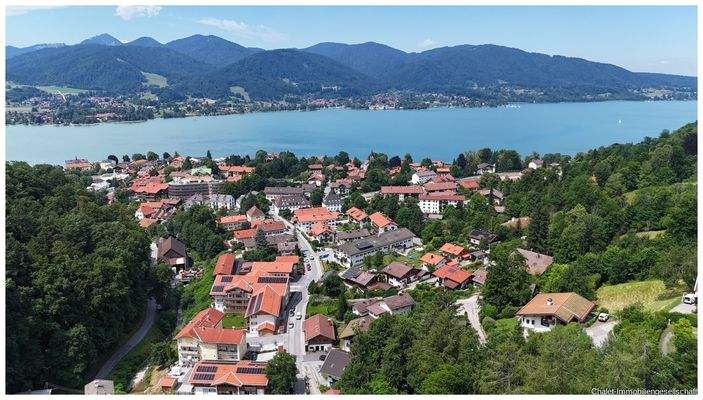 Tegernsee aus der Luft