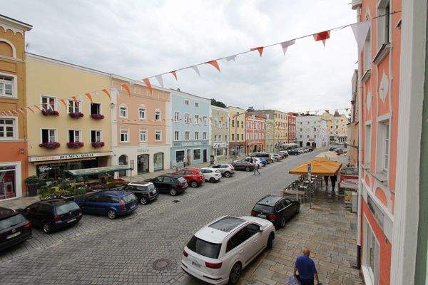 Blick vom Fenster aus
