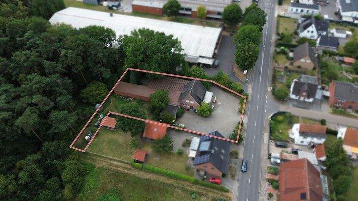 Grundstücksmarkierung