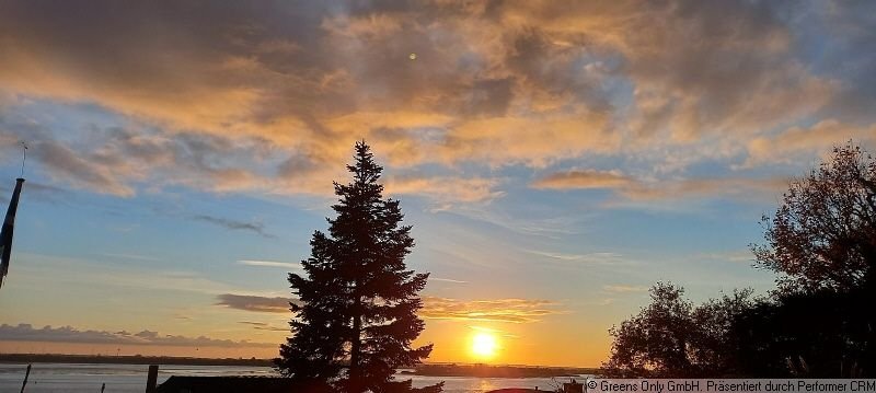 Abendsonne genießen mit Elbblick