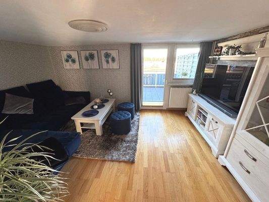 Wohnzimmer mit Terrassenzugang