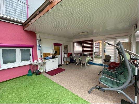 Überdachter Freisitz