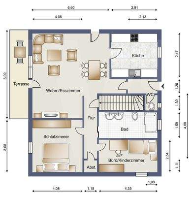 Grundriss Erdgeschoss