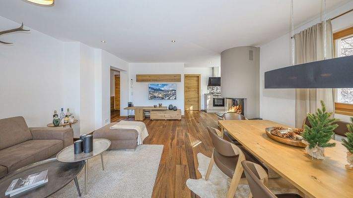 KITZIMMO-Exklusive Gartenwohnung in Top-Ruhelage auf der Bichlalm - Immobilien Kitzbühel.