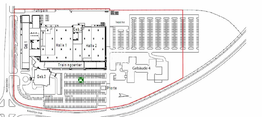 Lageplan Ossendorf Technologie