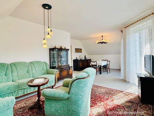 Wohnbereich der EInliegerwohnung