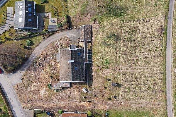 Hausansicht Draufsicht