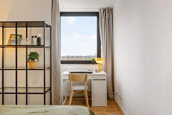 Schreibtisch mit Blick