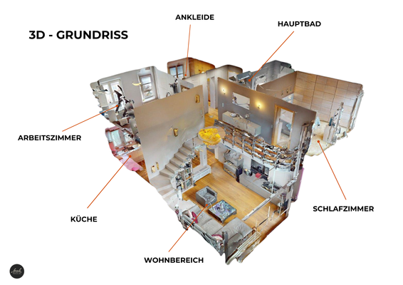 3D-Grundriss