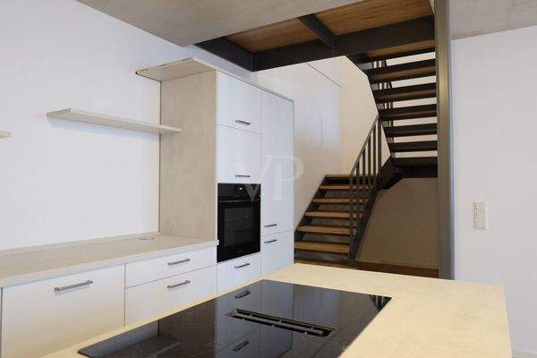 Hochwertige Holztreppe