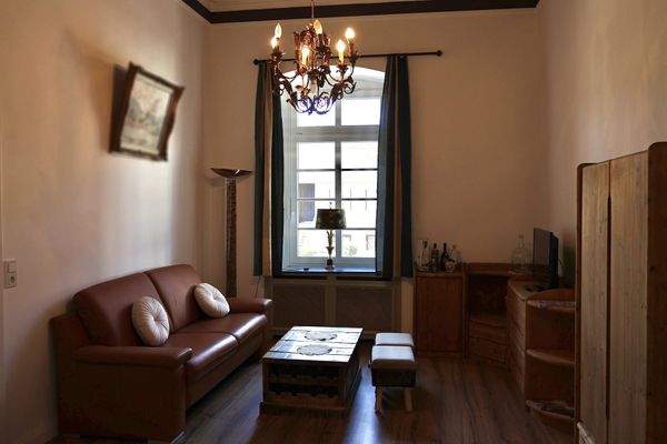 Wohnzimmer Wohnung Nr. 3 im EG