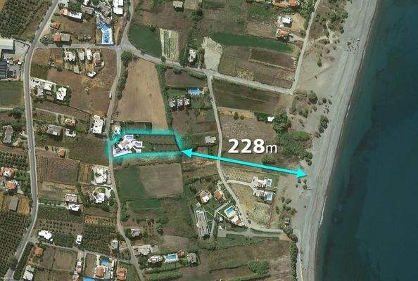 Kreta, Kamisiana: Seltene Gelegenheit für Investitionen – Zwei neue Villen direkt am Meer